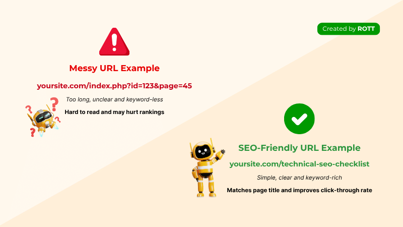 SEO-Friendly URLs and Canonical Tags